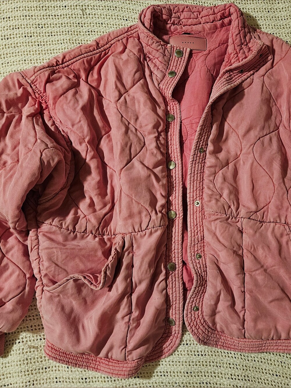 Blank NYC Quilted Pink Jacket